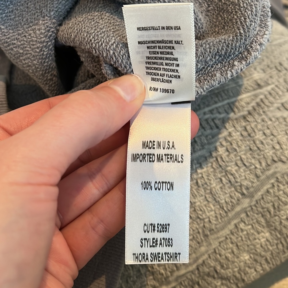 AGOLDE Thora Sweatshirt - size M - Picture 13 of 13